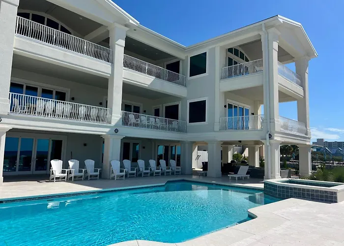 Kiva Grand By Gsvr - Spectacular Beachfront Family Retreat With Pool & Hot Tub - Free Activities And Golf