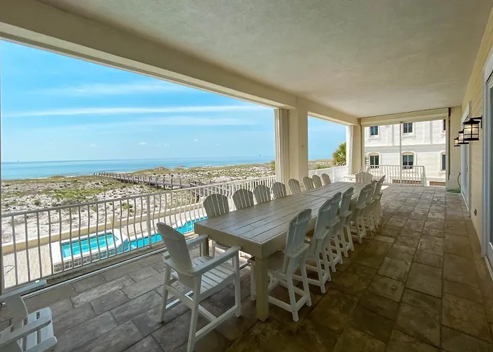 Kiva Grand By Gsvr - Spectacular Beachfront Family Retreat With Pool & Hot Tub - Free Activities And Golf