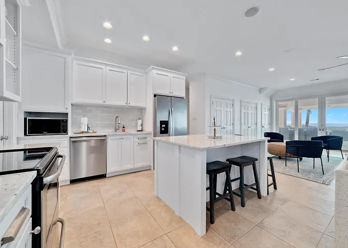 Kiva Grand By Gsvr - Spectacular Beachfront Family Retreat With Pool & Hot Tub - Free Activities And Golf