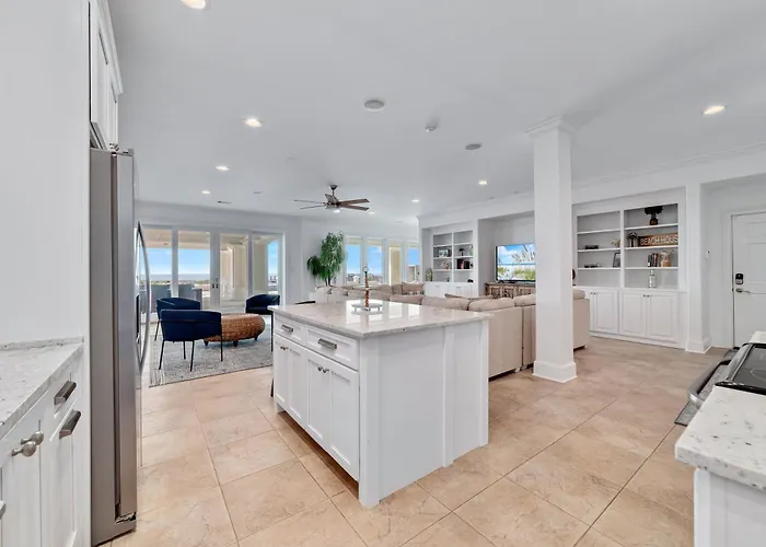 Kiva Grand By Gsvr - Spectacular Beachfront Family Retreat With Pool & Hot Tub - Free Activities And Golf