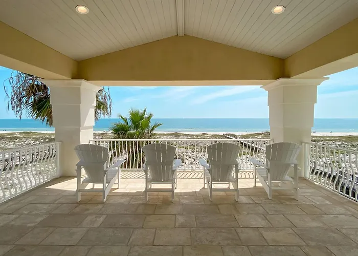 Holiday home Kiva Grand By Gsvr - Spectacular Beachfront Family Retreat With Pool & Hot Tub - Free Activities And Golf