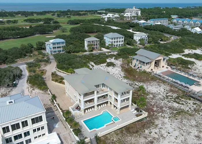 Kiva Grand By Gsvr - Spectacular Beachfront Family Retreat With Pool & Hot Tub - Free Activities And Golf Holiday home