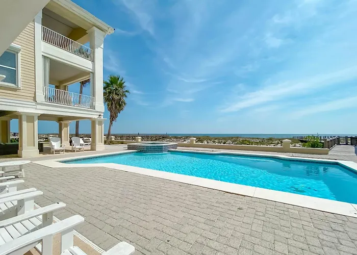 Kiva Grand By Gsvr - Spectacular Beachfront Family Retreat With Pool & Hot Tub - Free Activities And Golf